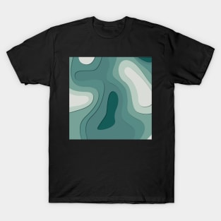 Colorful Geology pattern T-Shirt